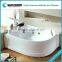 cUPC 4mm hot sale bathtub tv, massage bathtub and spa,abs massage bathtub