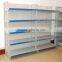 White color adjustable single side metal rack shelf