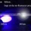 365nm new york uv led flashlight, 365nm nichia uv led flashlight, uv led 365nm