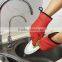 Cotton Double-layer Silicone Cooking Gloves