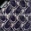 black connected Footprints flowers for beach casual clothing nylon spandex hot selling lace fabric T053                        
                                                Quality Choice