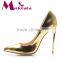 The most popular high heels Golden party shoes