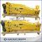 Top quality hydraulic stone breaker stone quartering hammer