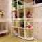 Simple Bookshelf Landing Shelf Combined Trapezoid Bookcase Display Creative Receive Shelf in the Sitting Room