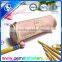 Promotional kid's unusual pencil bags lovely round zipper pencil cases for gifts back to school