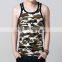 Military tank and top &army design tank for men&customer camouflage design tank man