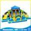 0.55mm PVC Tarpaulin Outdoor Huge Inflatable Seaworld House Water Slide