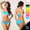 Triangle Push Up Swimwear Sexy Bikinis Set Women Swimsuit Beach Bathing Suit