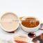 Handmade scented candle set with ceramic bowl