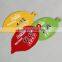 leaf shape hangtag with glosy lamination for different taste toast