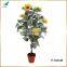 High Simulation Potted Hydrangea Flower Tree Bonsai Tree for Sale