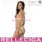 RELLECIGA 2016 Yellow Floral Add-2- Cups Push-up Halter swimwear