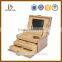 2016 Fashion luxury jewelry storage box multi-functional cosmetic storage box