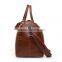 China supplier popular style comfortable genuine leather luggage bag