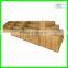 Retail store & supermarket wooden display shelf