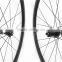 Only 1220g/set lighweight 30mm tubular road bicycle wheelsets high temp durable brake track 20H/24H custom logo available