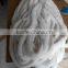 Natural Splicing Rabbit Fur Collar / Real Rabbit Fur Trims For Women Clothing