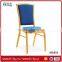 HB-688 wholesale high quality gold aluminum chair banquet chair