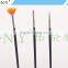 ANY Cheap Wood Handle Nail Design Nail Brush 3 PCS Set