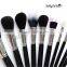 Synthetic hair oem logo makeup brush for beauty gold silver color                        
                                                                                Supplier's Choice