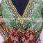 Paisley printed african ponchos & kaftans / swimwear dress for womans
