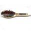 Metal Ceramic Heater Hair Straightening Brush,Auto Lock,Anti Scald,Zero Damage,Adjustable Temperature,Instant Heat Up Professio
