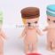 OEM make eco-friendly plastic pvc cute baby model , POP PVC Animal baby Figure toys, plastic lovely dolls for kids