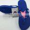 Summer nude beach thong slipper rubber flat flip flops for ladies