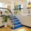 crystal white marble staircase baluster clear acrylic stair handrail
