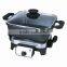 4L Electric multi-function cooker for boiling,baking,frying