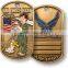 Custom metal printed dog tag