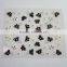Custom DIY 3D glitter resin nail art sticker custom eco-friendly nail art decals decorative nail sticker factory