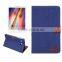 for Samsung Tab E 8.0, Classic design Jeans leather standcase, flip wallet leather case, PU leather tablet case