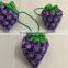 Promotional new design Grape fruit shape recycled folding bag,recycled folding bag, promotional bag