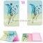 High Quality Painting PU Leather Case for Samsung Galaxy Tab A 7.0 T280 Wallet Card Slots Cover
