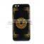 Gold logo custom for iPhone 6s Housing replacement matter black