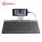 2016 Wired keyboard for iPad with 8 pin lightening connector
