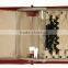 Faux Leather Jewelry Travel Wallet Case