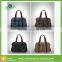 2015 Stock Promotion Cheap PU Leather Ladies Wholesale cheap handbags with two front zip pockets