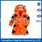 Eco-friendly cotton warmful character hooded baby night robes