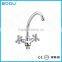 (ZQ5310-14F)BOOU wash basin price cross handle basin faucet
