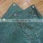 outdoor green color Tarpaulin Tent Plastic Sheet with eyelets