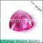 Trillon shape 1.25# pink color synthetic ruby