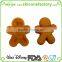 Platinum grade lovely Christmas snowman shaped silicone baking mould