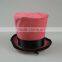 Custom Pink Small Hat Formal Hat Party Cap for Girls