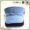 2015 New Fashion 3d embroidery PVC Custom cap Cotton Sun Visor hats