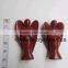 RED JASPER BIG SIZE CARVED ANGEL
