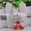 2016 new fashion Monkey keychains crystal diamond monkey keychain mmetal key chain
