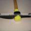 Pick with wood handle, P407, forged railway steel