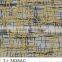 TJ-3836 Transparent emboossed tablecloth with golden & silver